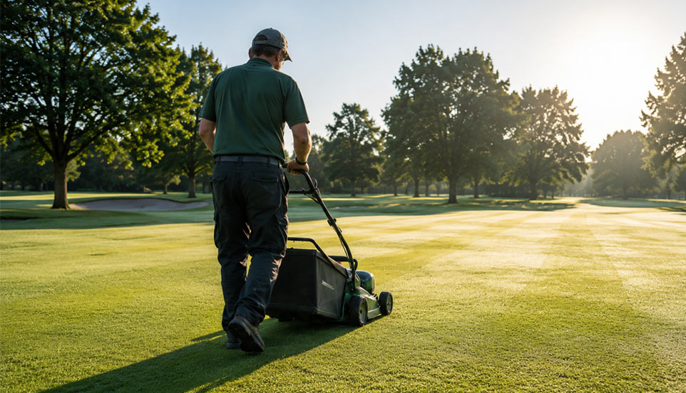 Grounds and greenkeeping crew